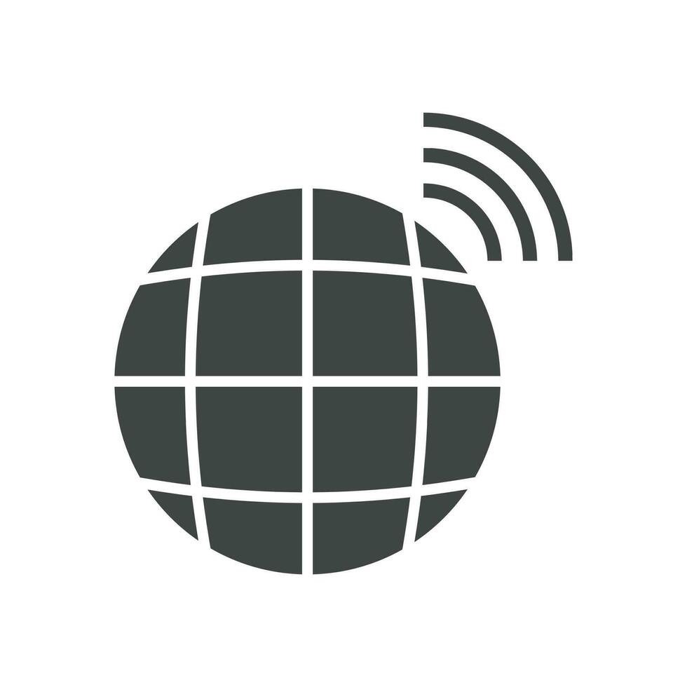 World Wifi Vector Icon Free Vector