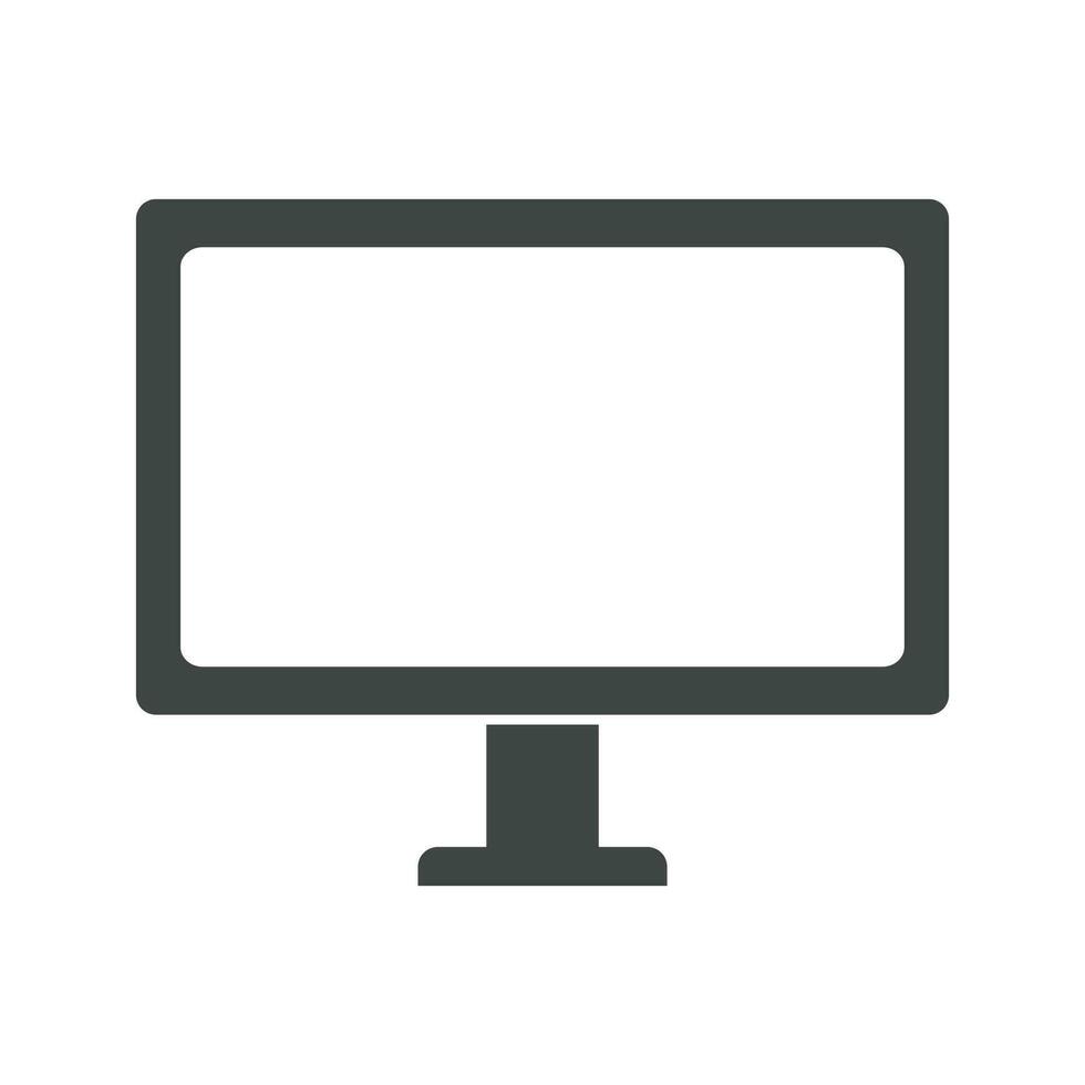 New Vector LCD Icon Free Vector