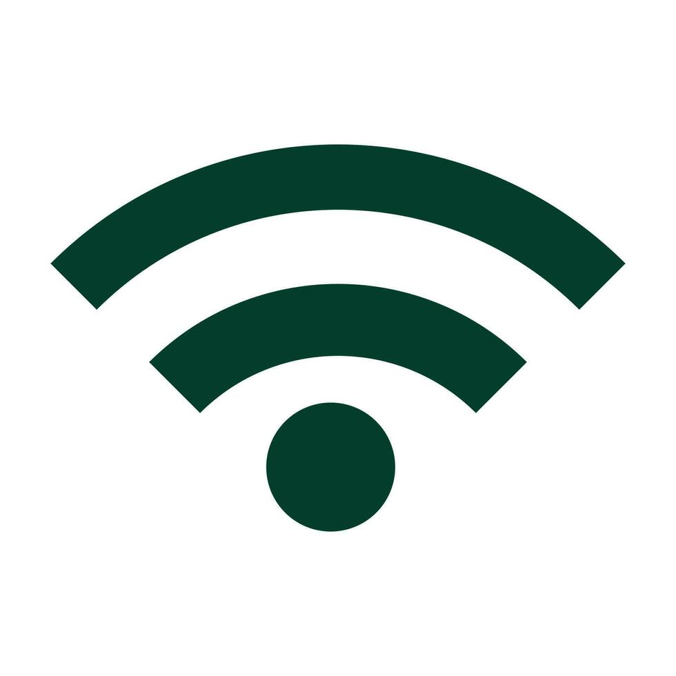 Wifi Vector Icon Free Vector