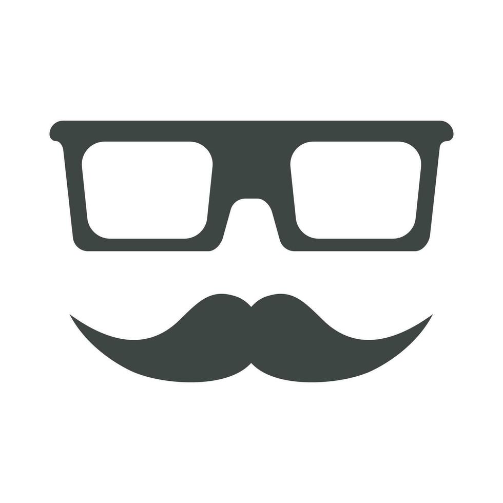 Eye Glass vector with monch free vector