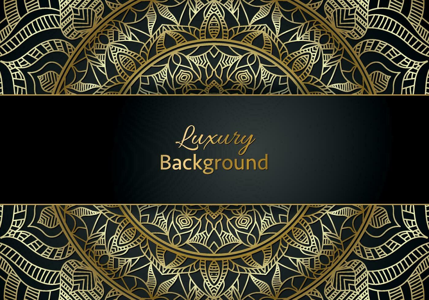 Luxury mandala background ornamental, arabesque style With Golden Arabesque Pattern Style. Decorative Mandala Ornament For Print vector