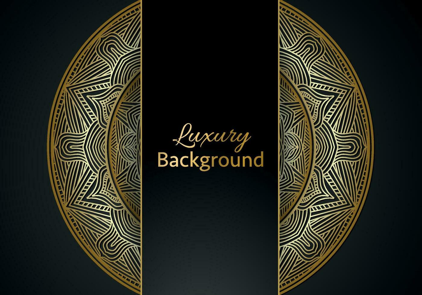Luxury mandala background ornamental, arabesque style With Golden Arabesque Pattern Style. Decorative Mandala Ornament For Print vector