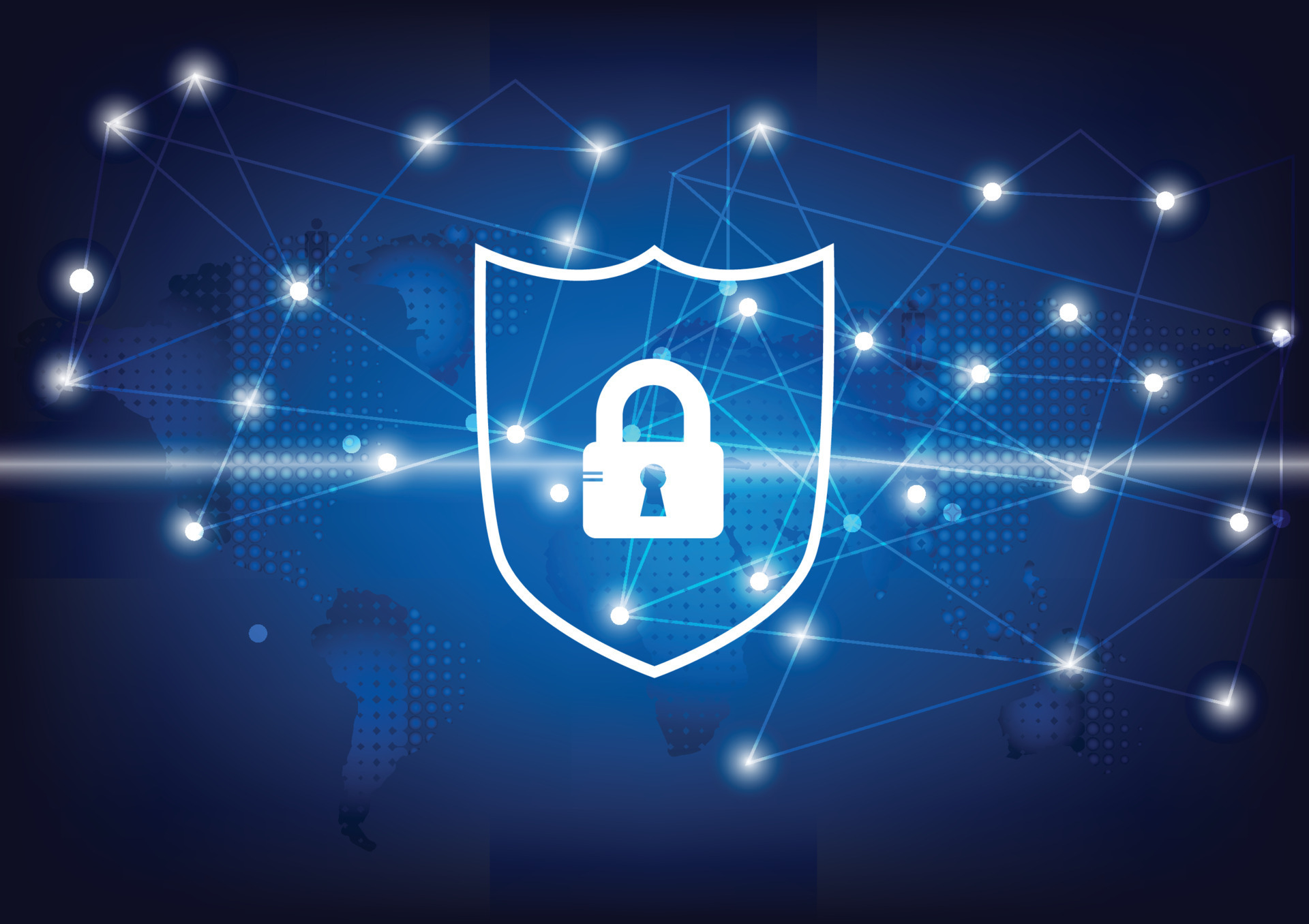 red seguridad sistema. proteccion concepto. proteger mecanismo, sistema