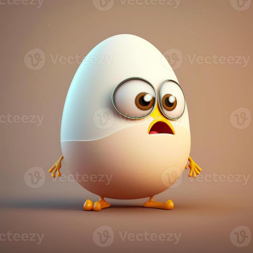 Cute Egg Character, photo