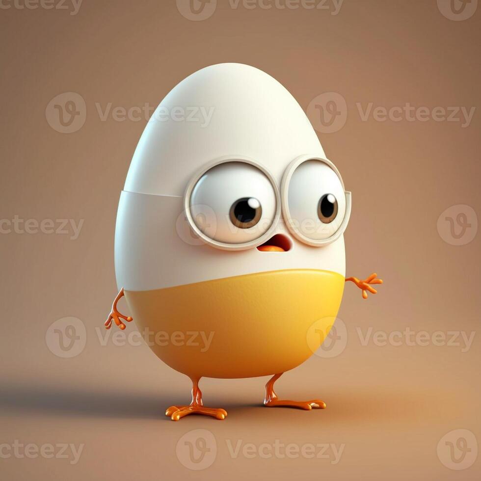 Cute Egg Character, photo