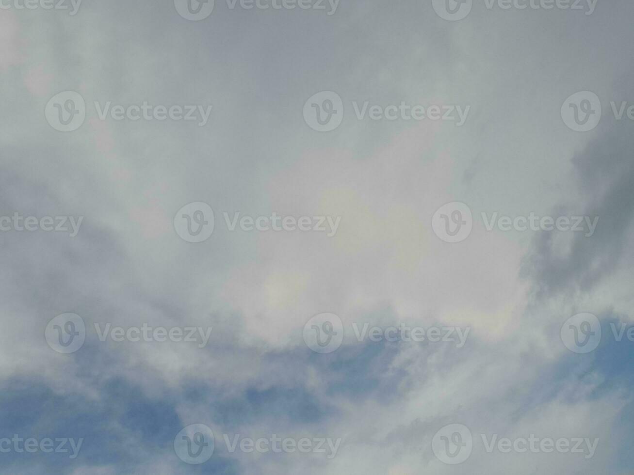 White clouds on the blue sky perfect for the background photo