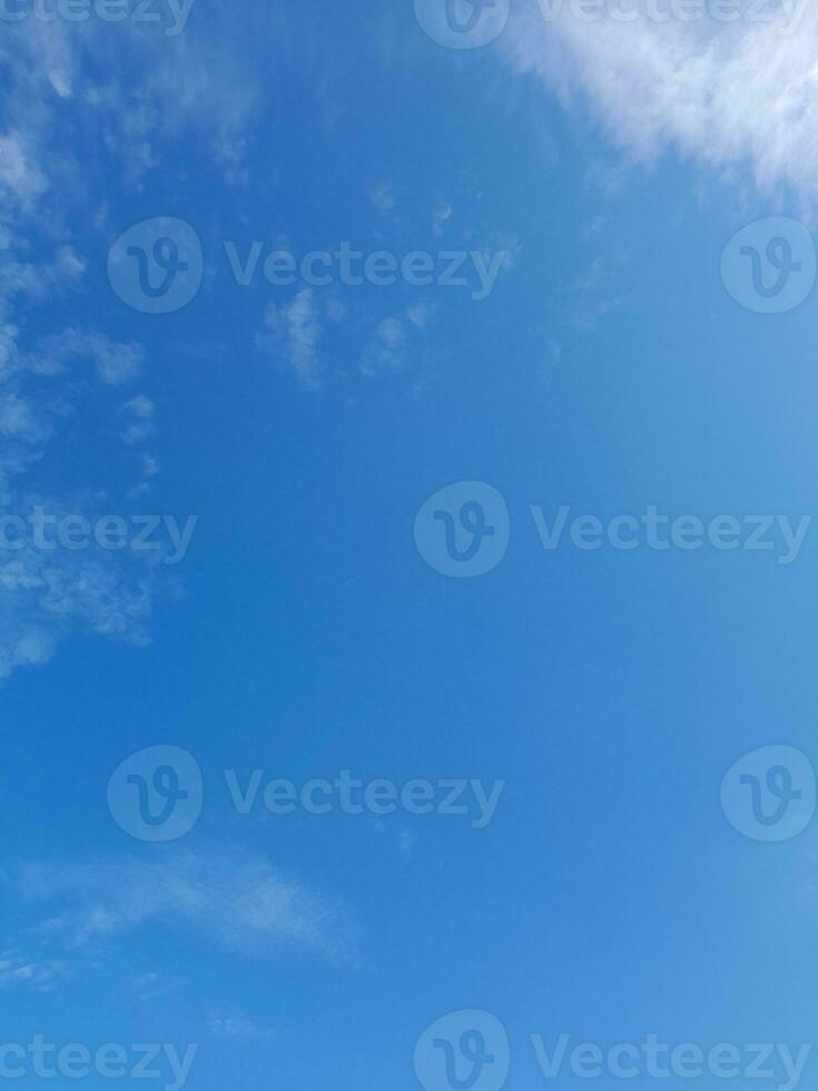 White clouds on the blue sky perfect for the background photo