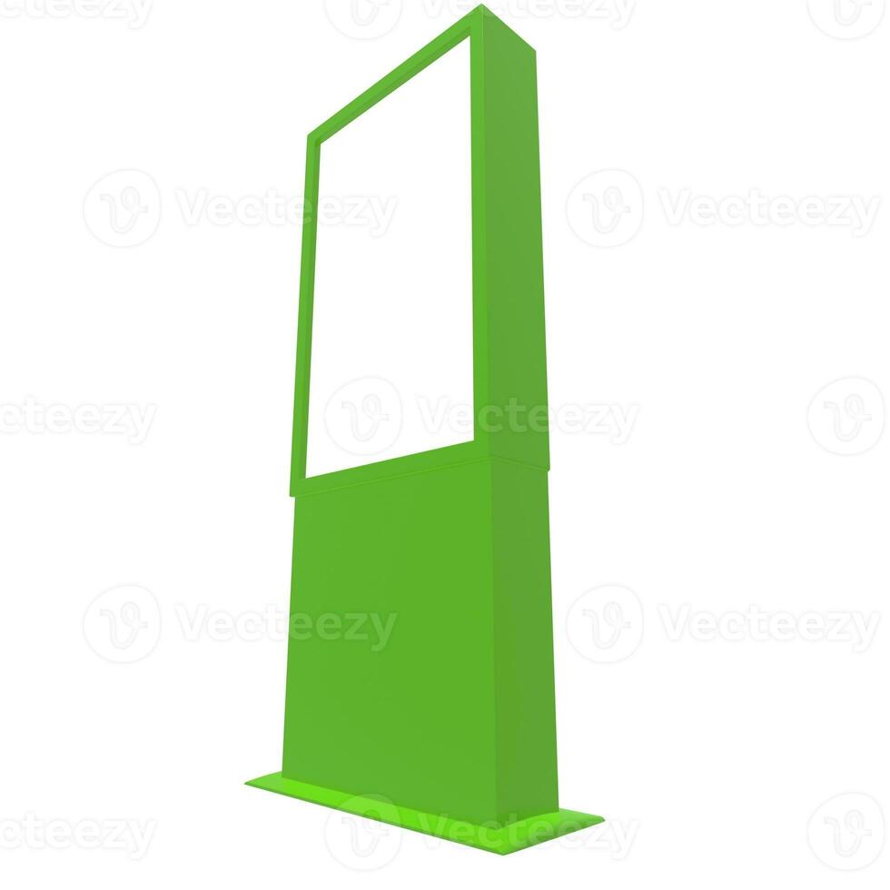 3D generated environment for billboard ads photo