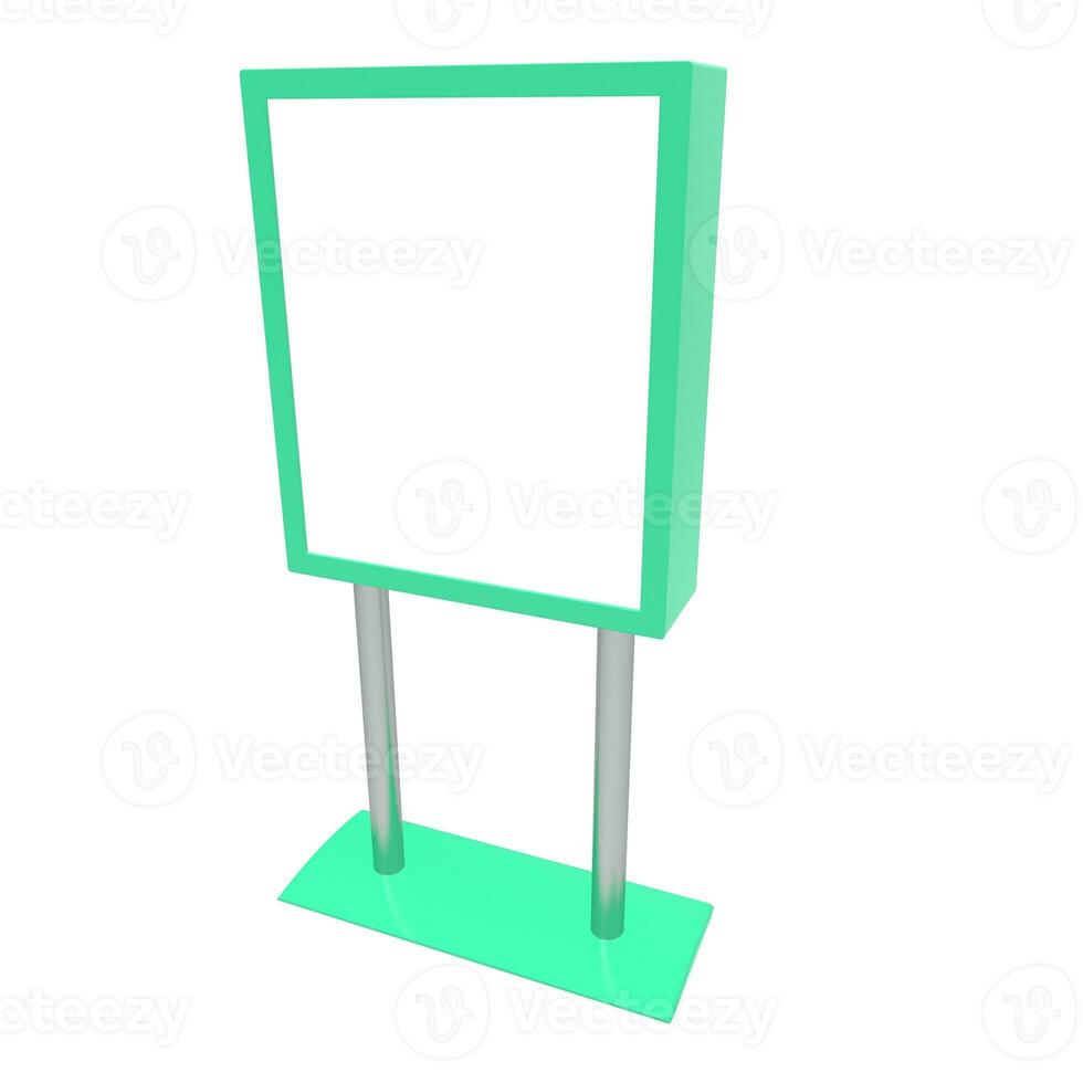 Virtual displays in rendered 3D environment photo