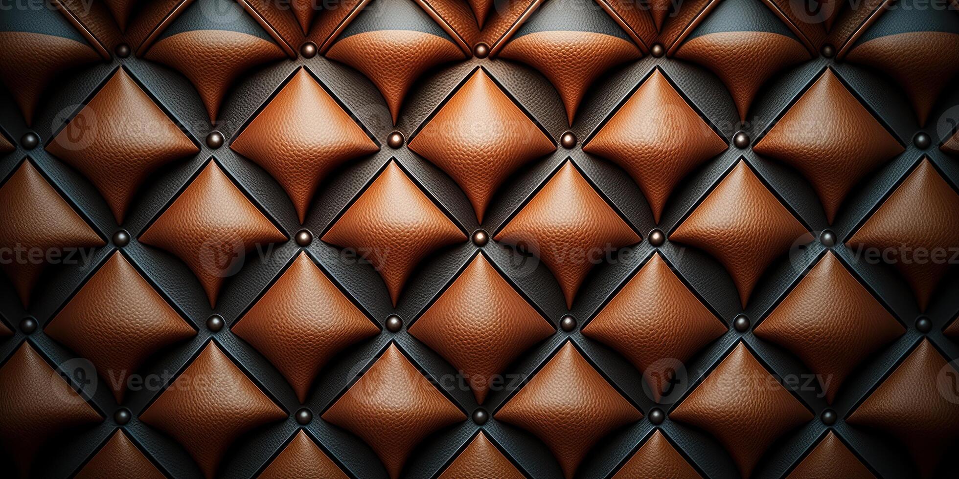 Leather texture background. Created photo