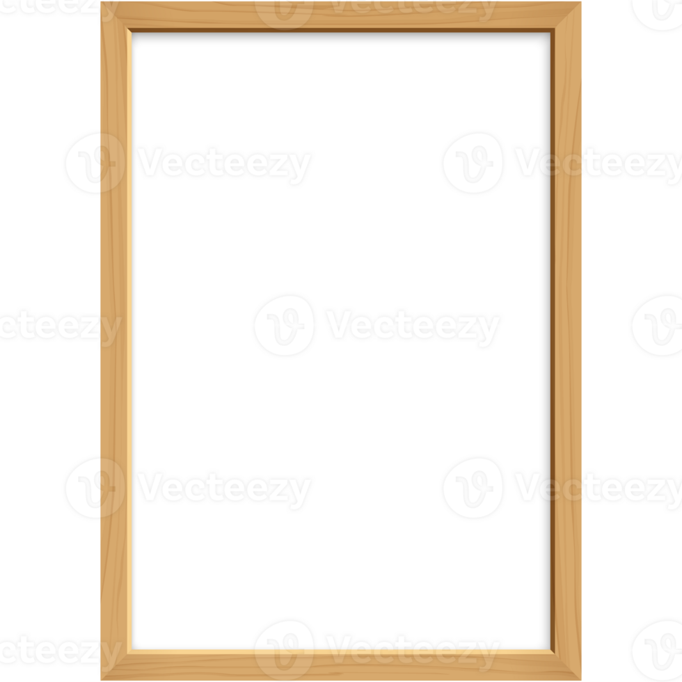 rectangle brown frame for picture art gallery 23377624 PNG