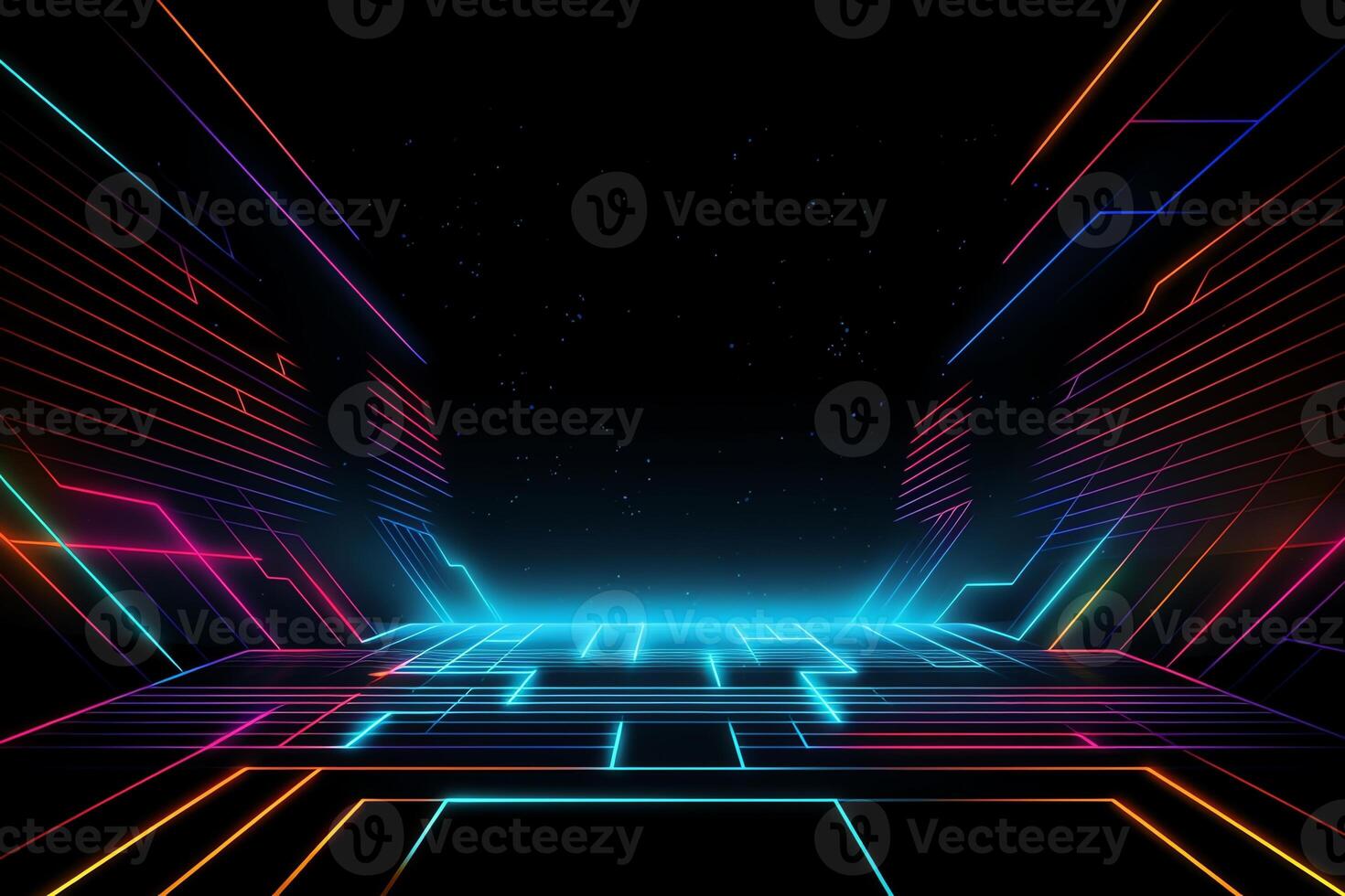 80S style background wallpaper negative space background free space wallpaper technology. photo