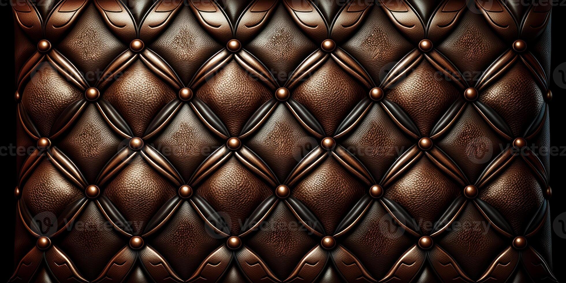 Leather texture background. Created photo
