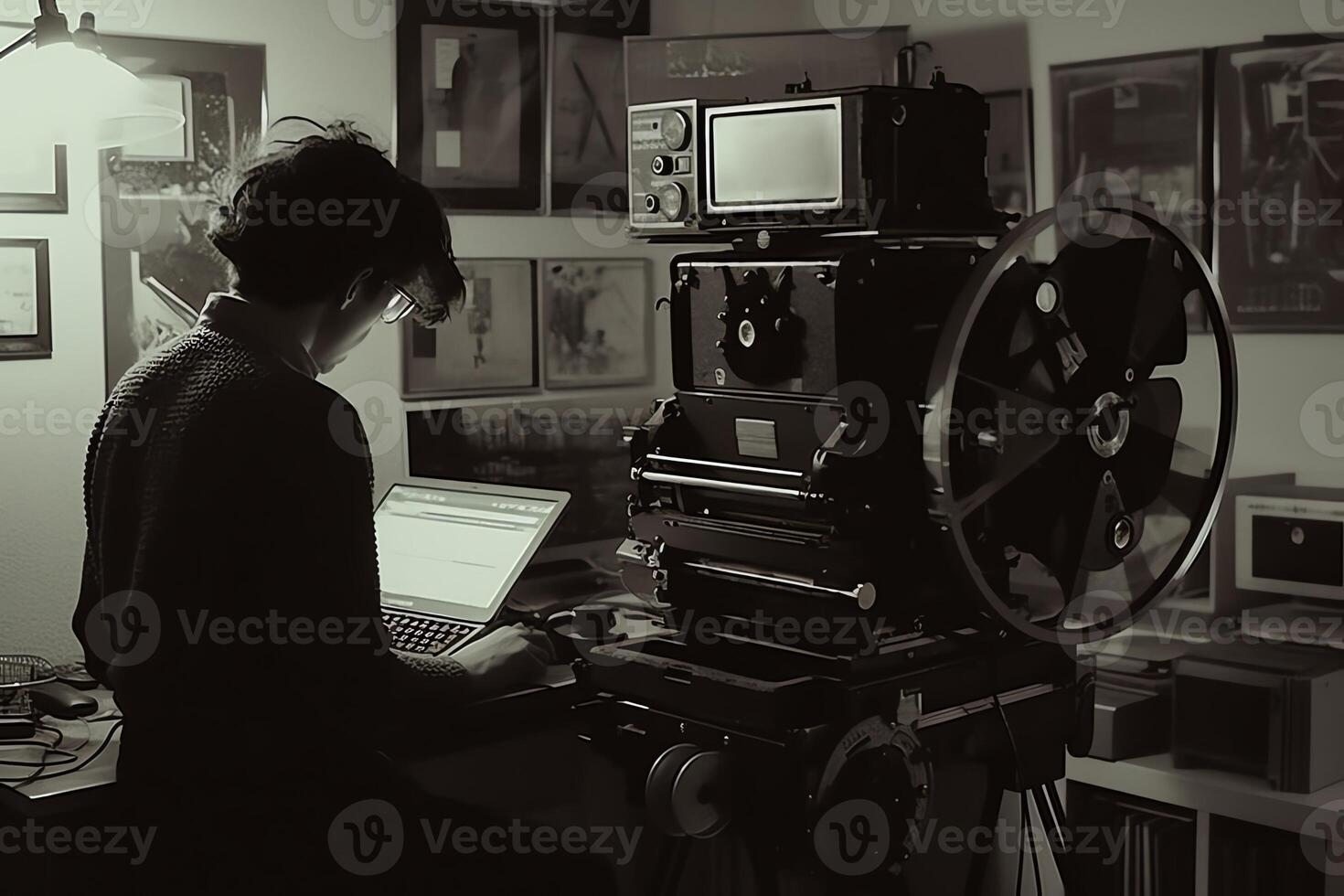 Automated film director. photo