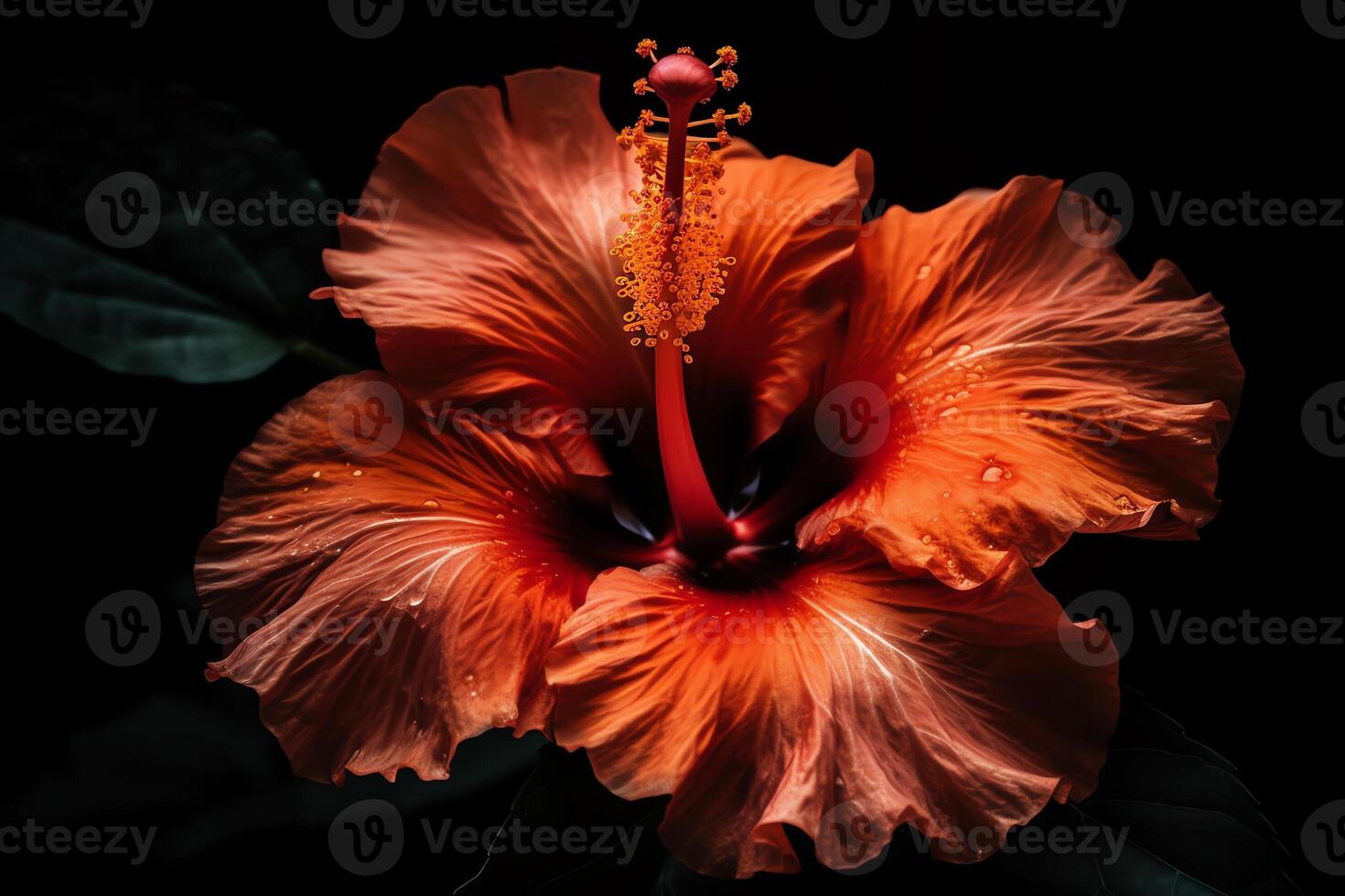 Hibiscus flower. aesthetic photo
