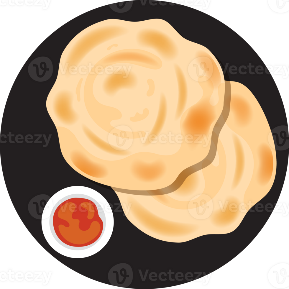 Malaysia Roti clipart PNG