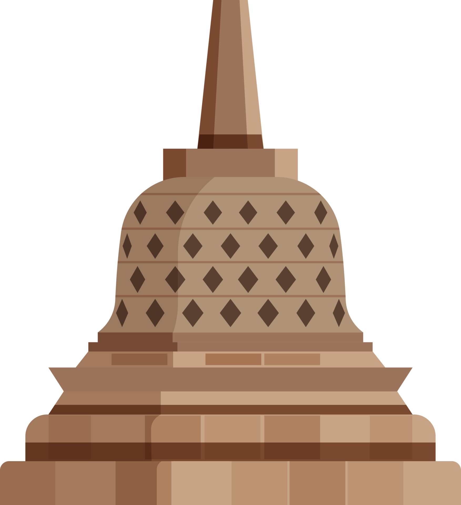 Borobudur Tempel Clip Art Png 23378739 Png