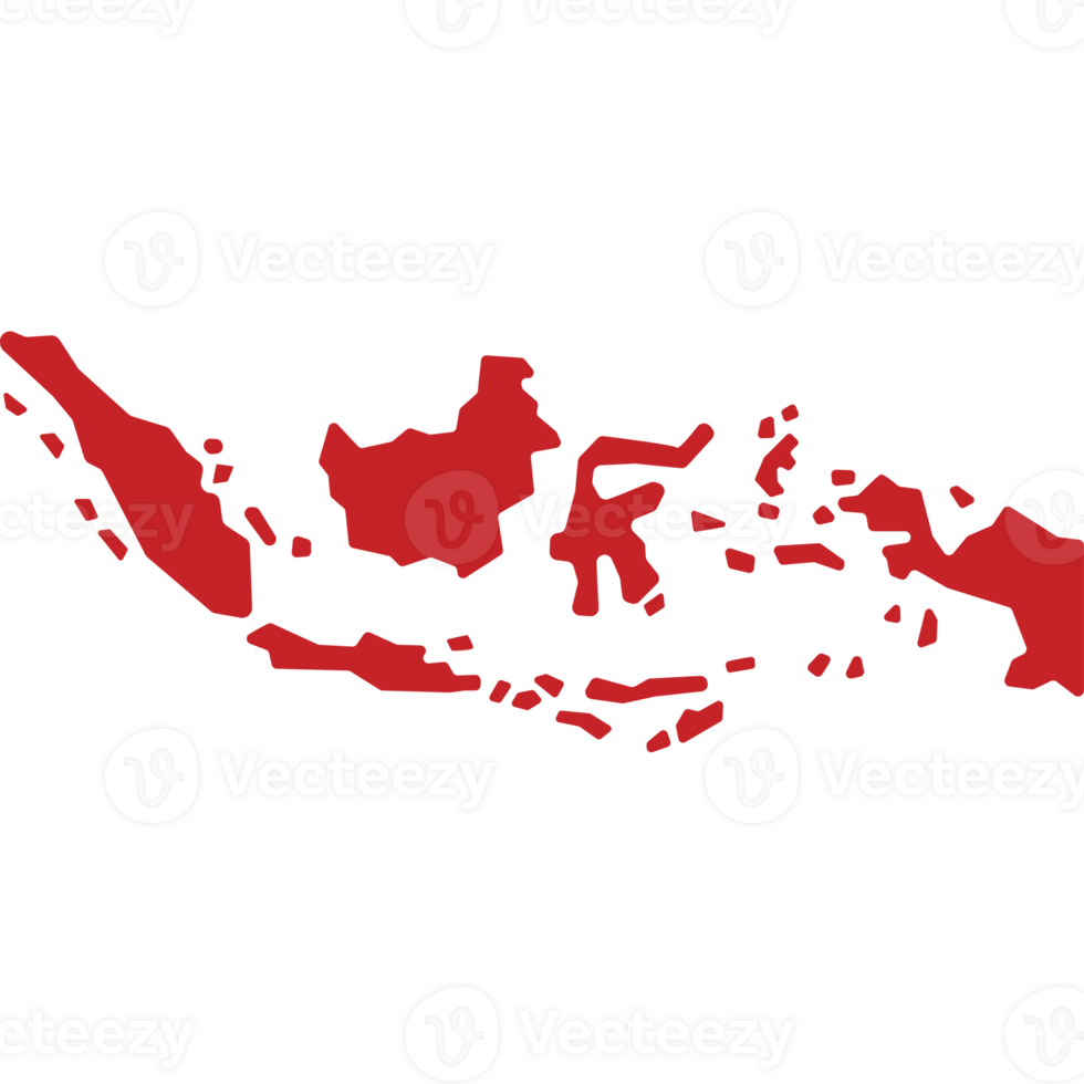 Map Indonesia clipart png