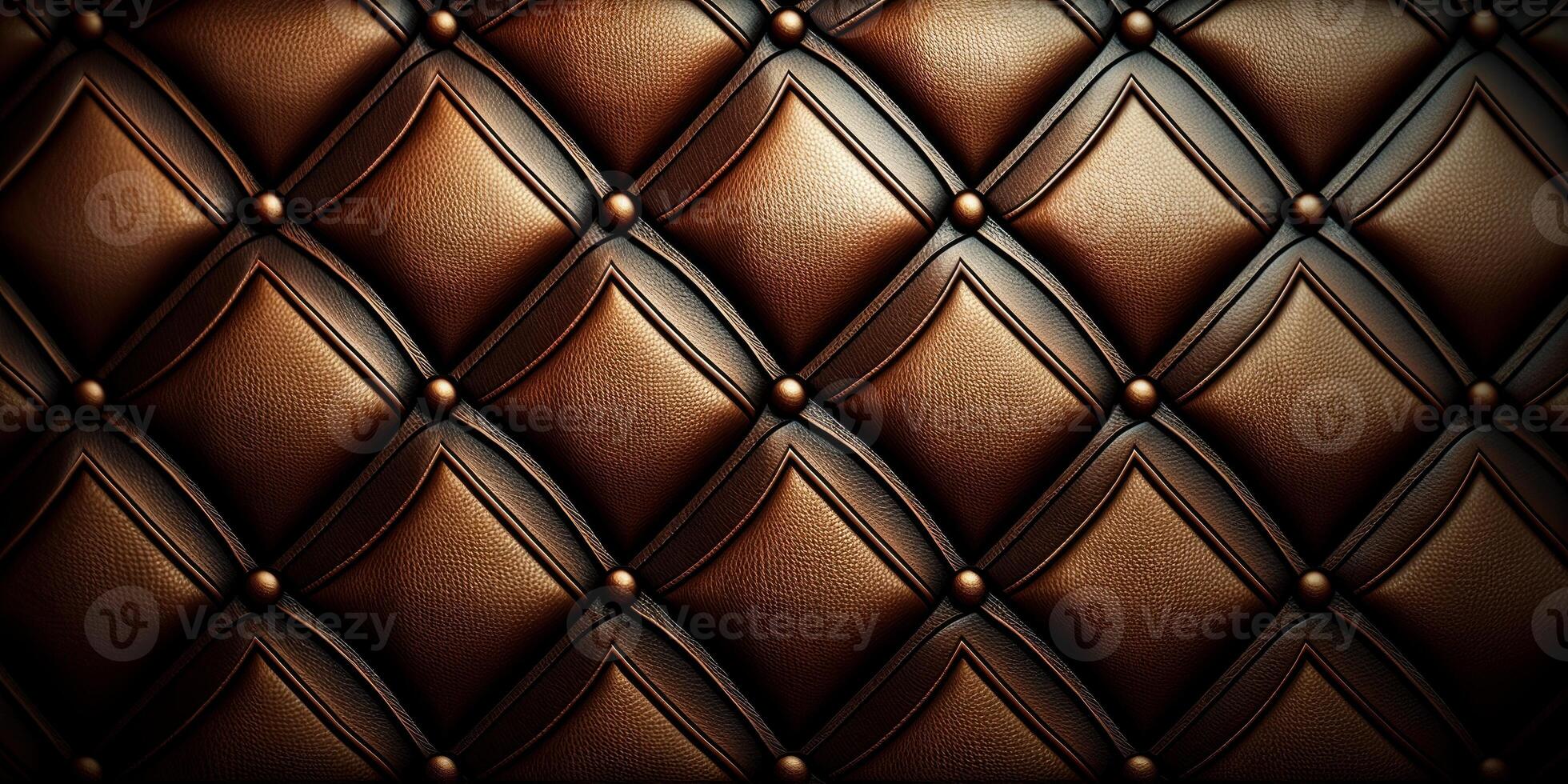 Leather texture background. Created photo