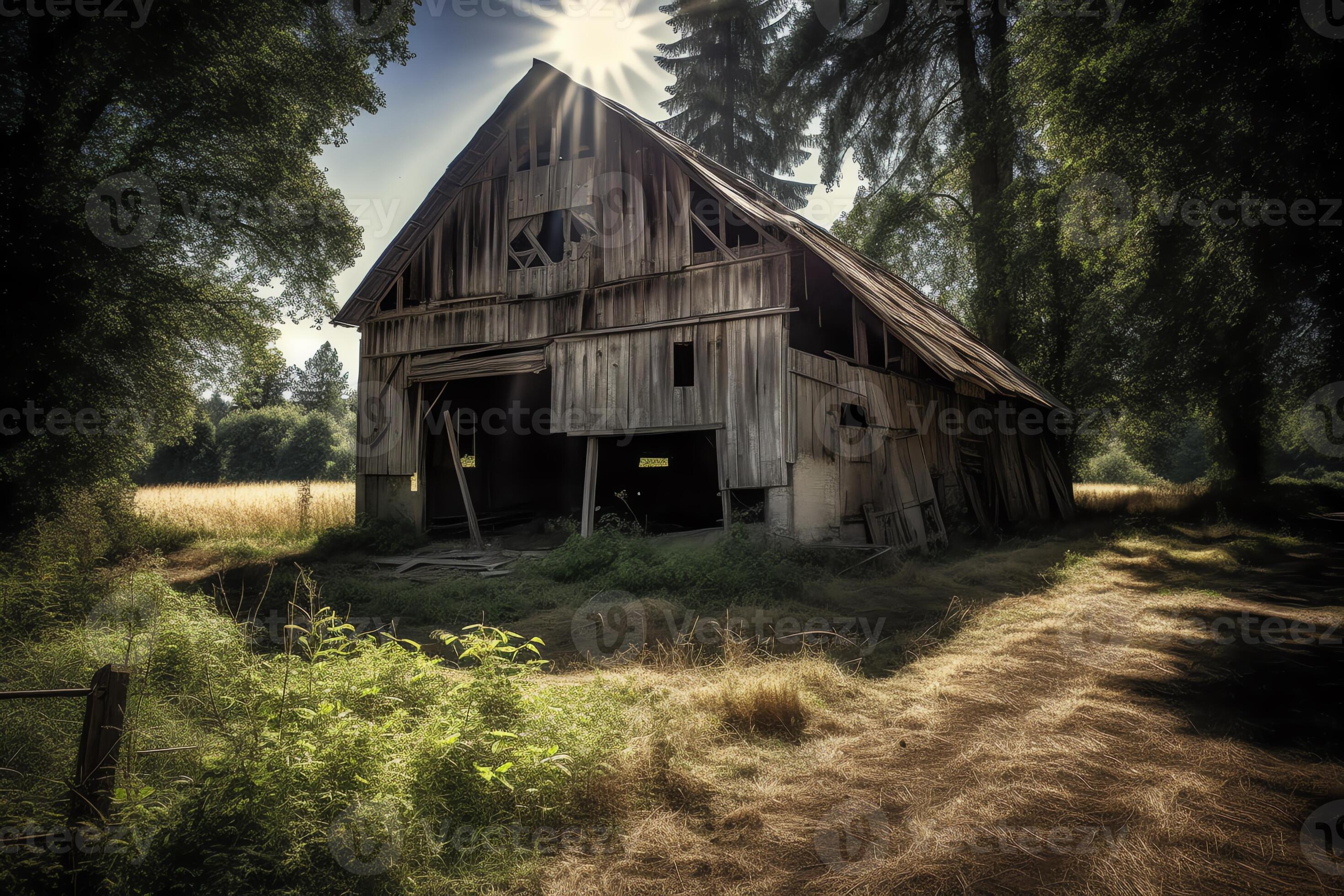 Barn. AI Generated 23378914 Stock Photo at Vecteezy