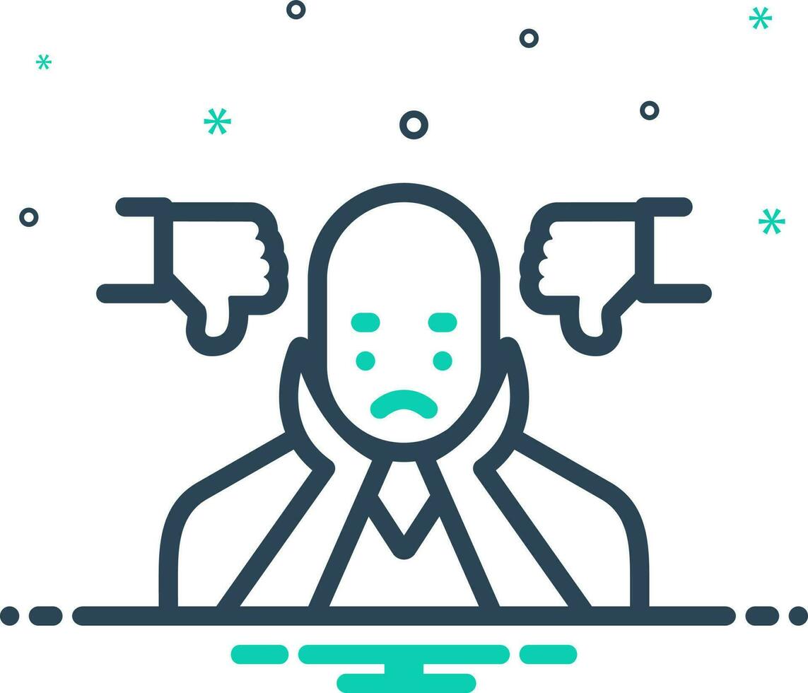 mix icon for sucks vector