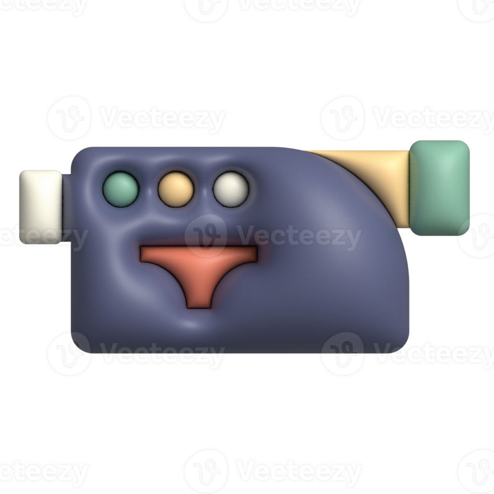 Hand Camera Record 3D Illustration png
