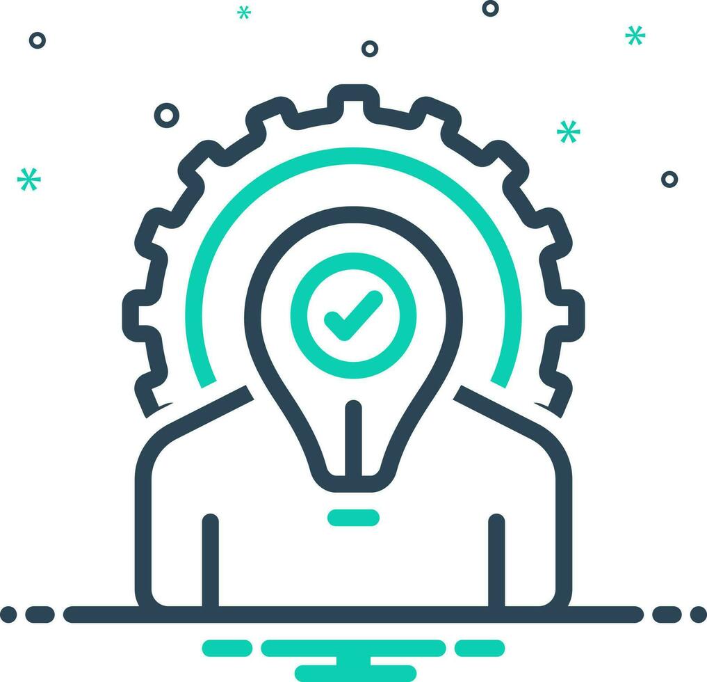 mix icon for solution vector