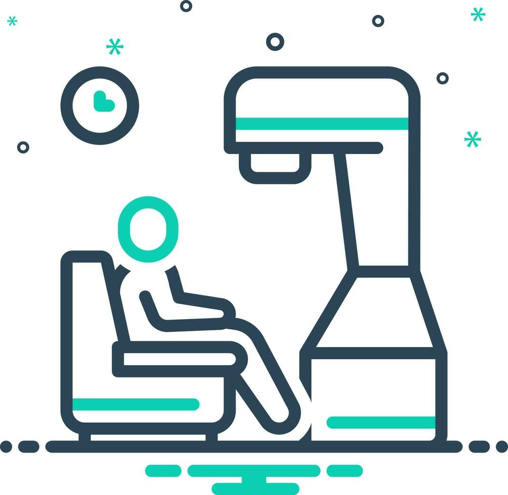 mix icon for therapy vector