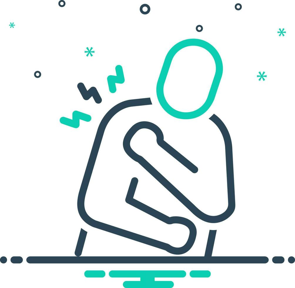 mix icon for acute vector