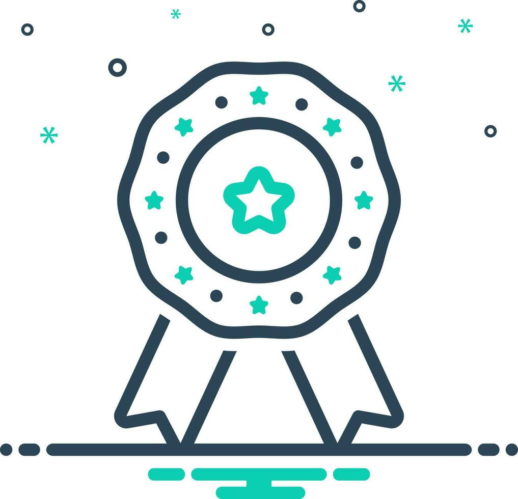 mix icon for guarantees vector