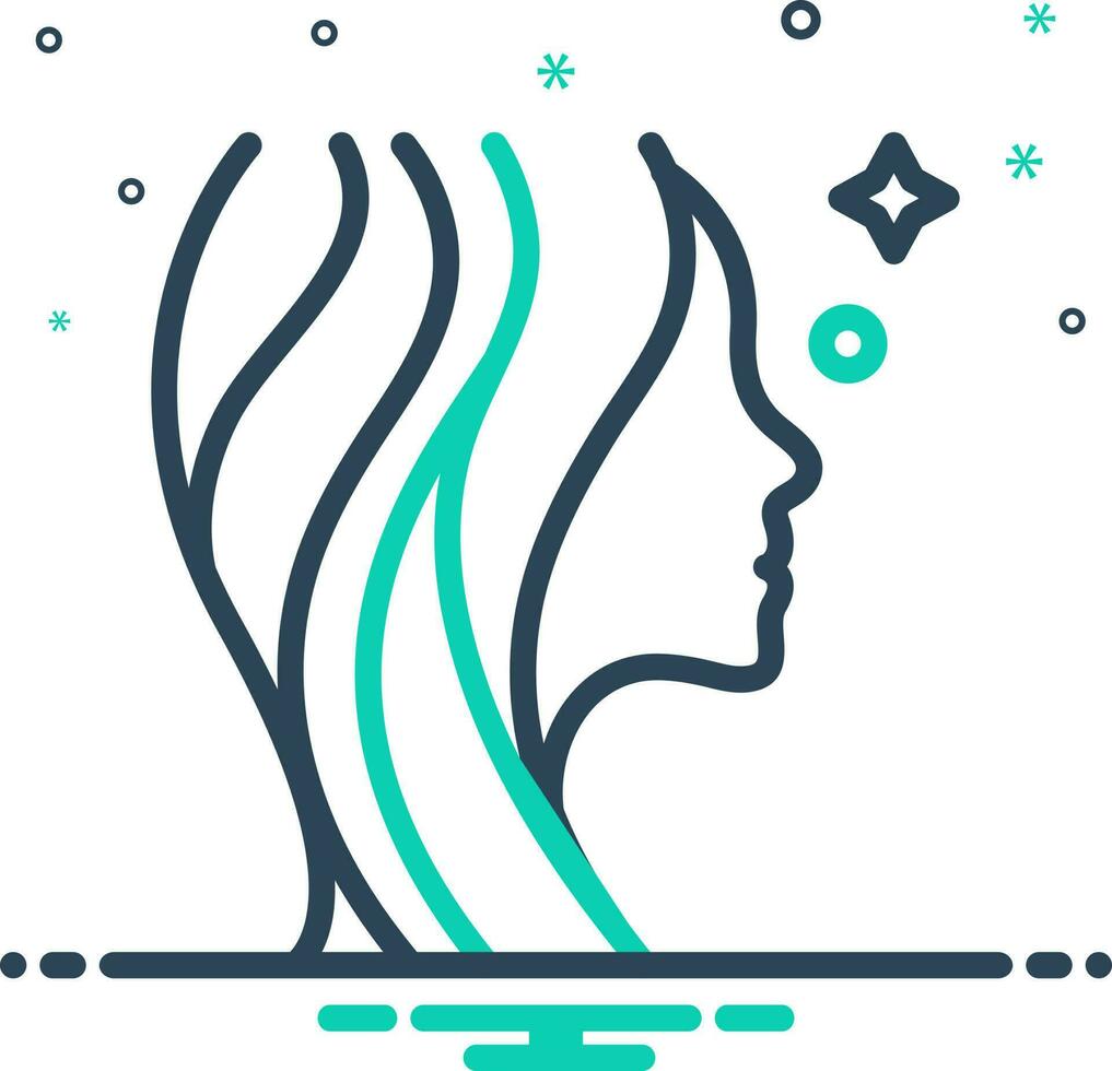 mix icon for beautiful vector