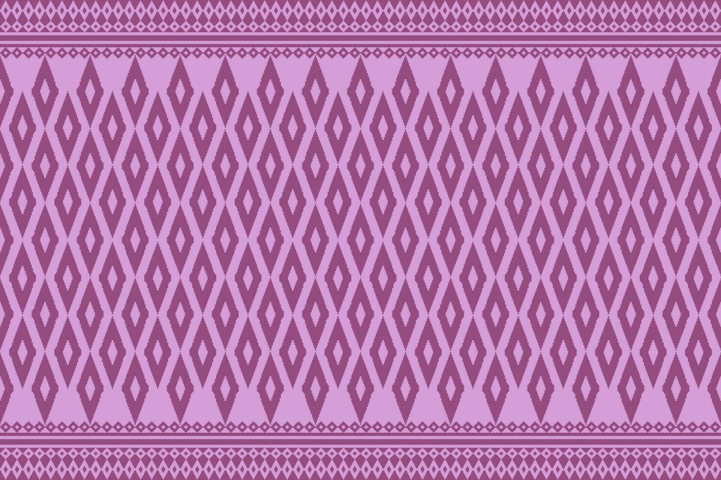 Seamless geometric ethnic asian oriental and tradition pattern design for texture and background. Silk and fabric pattern decoration for carpet, Thai clothing, wrapping and wallpaper vector