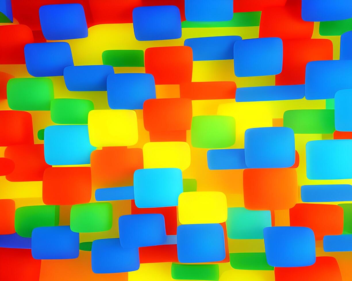 colorful abstract background made of plastic photo