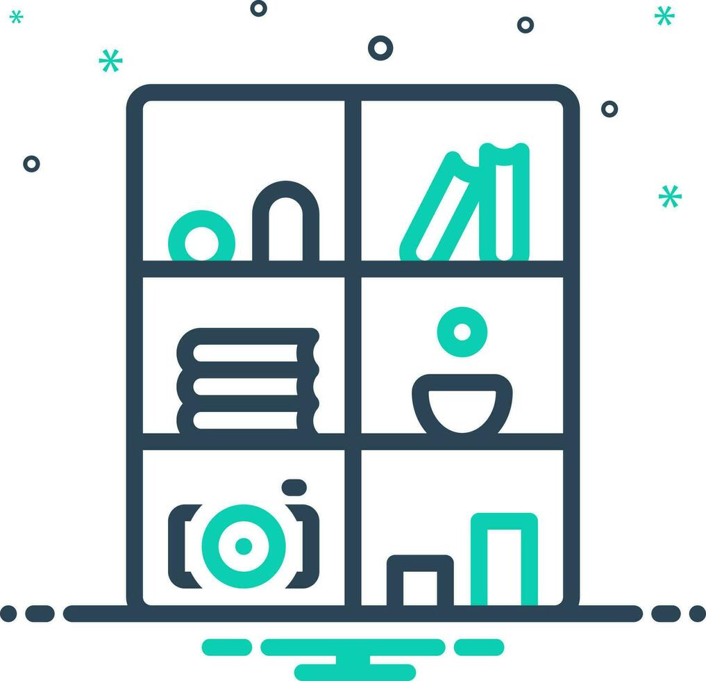 mix icon for sections vector