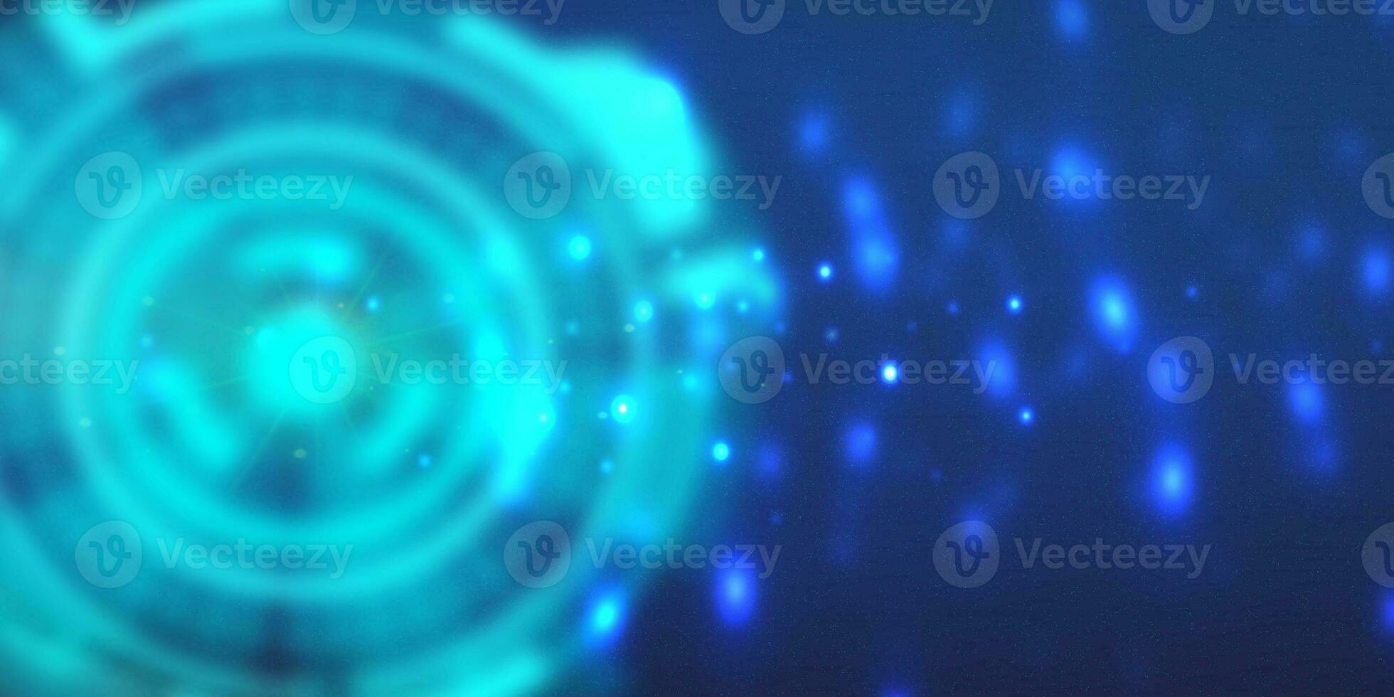 blue tech technology element digital abstract light neon line modern design texture graphic cyber business science glow cyberspace  wave dynamic night copy space empty blank concept web circle round photo