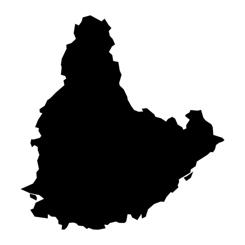 Agder county map, administrative region of Norway. Vector illustration.