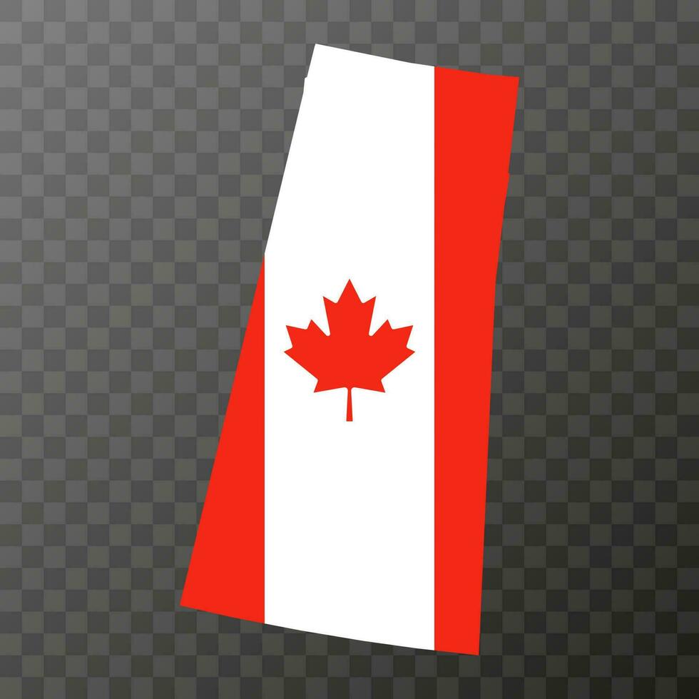 Saskatchewan map, province of Canada. Vector illustration.