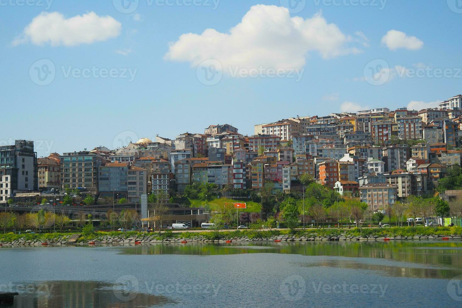 Istanbul Asian Side Urban building blocks photo