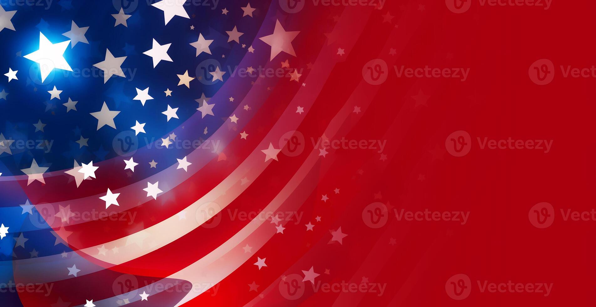 content, USA Veterans Day background. Illustration of an abstract grunge brushed flag with text. Template for a horizontal banner photo