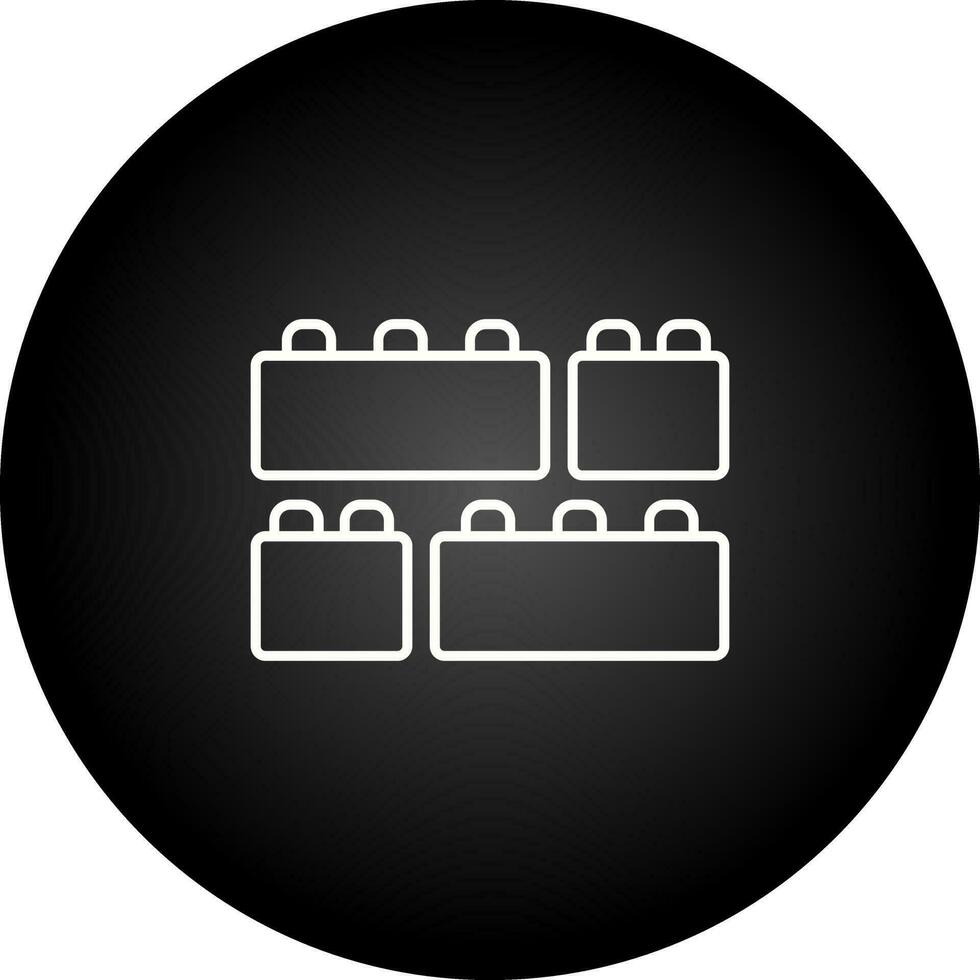 Toy Blocks Vector Icon