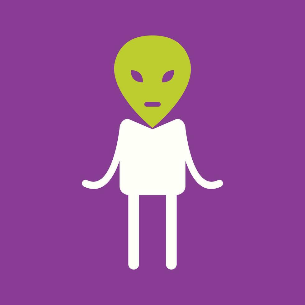 Alien Vector Icon