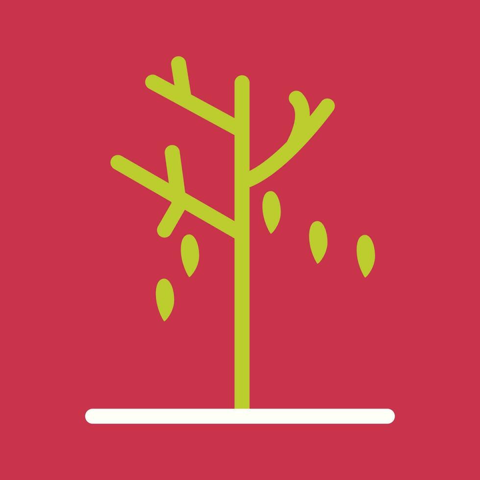 Leaves in Wind Vector Icon