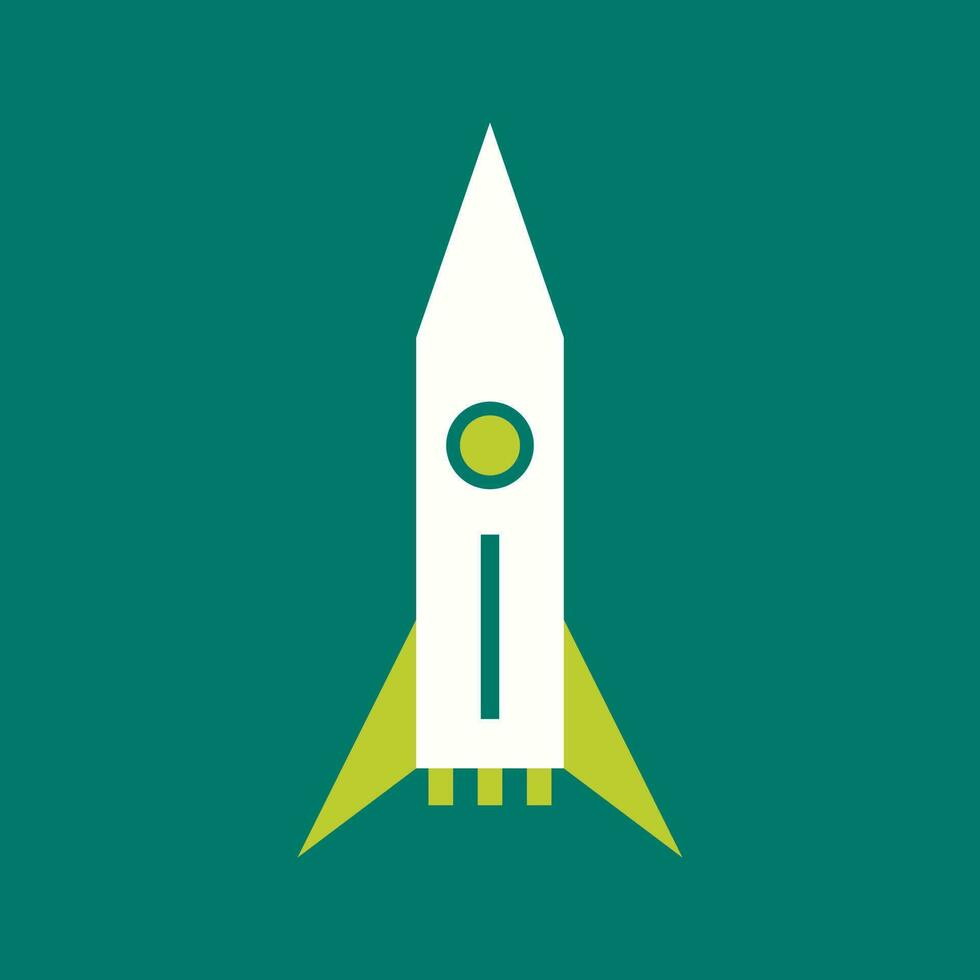 Space Shuttle Vector Icon