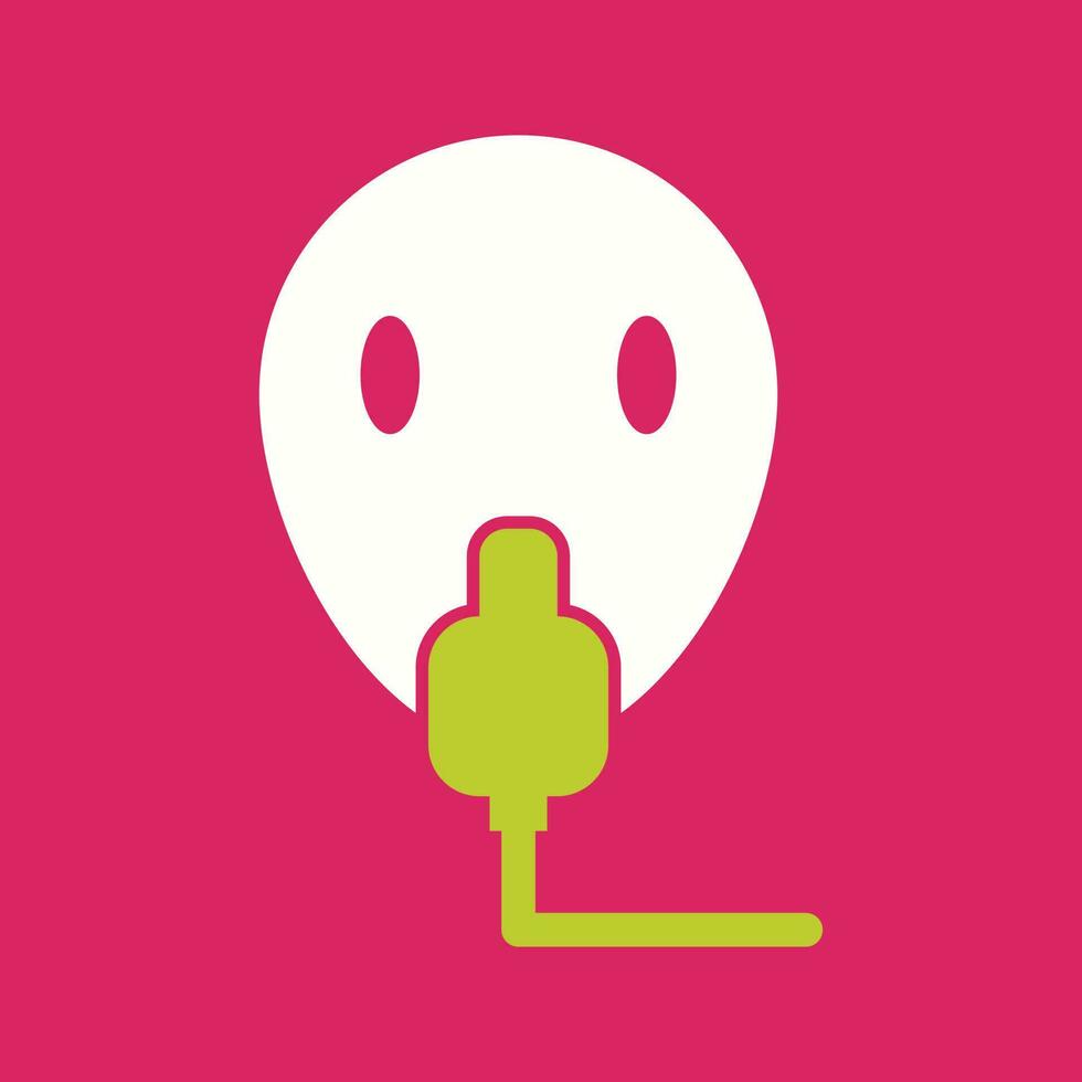 Oxygen Mask Vector Icon
