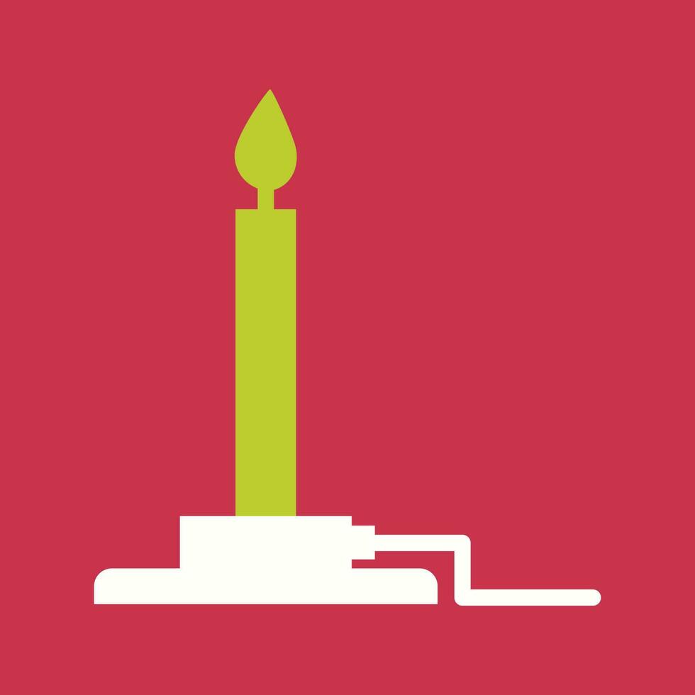 Bunsen Burner Vector Icon