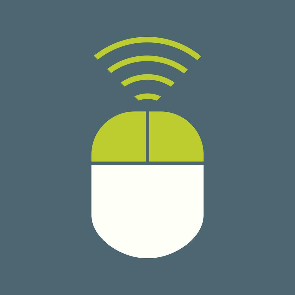 Wireless input device Vector Icon