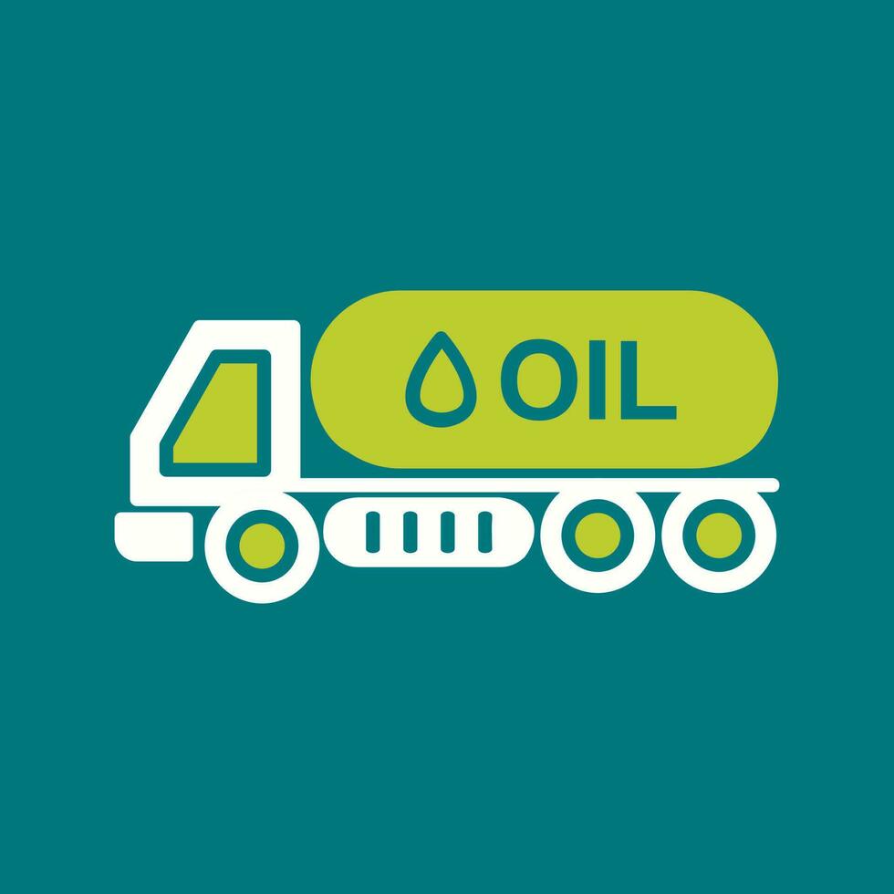 Tank Truck Vector Icon