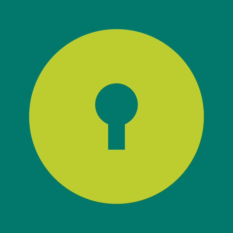 Keyhole Vector Icon