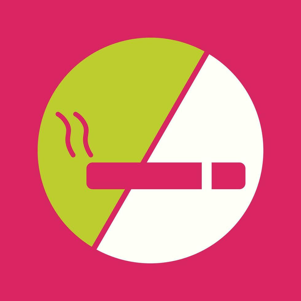 No Smoking SIgn Vector Icon