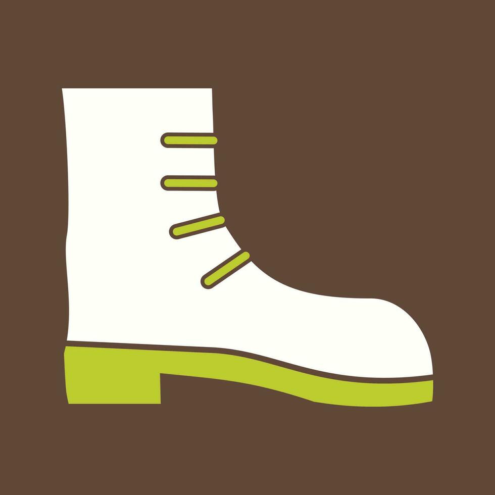 Camping Boot Vector Icon